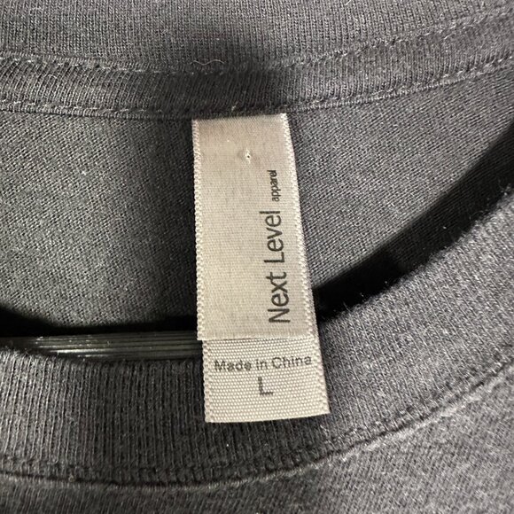 Next Level Graphic Tee Shirt Womens Medium Large Black Cotton Pink Singer - Picture 4 of 6